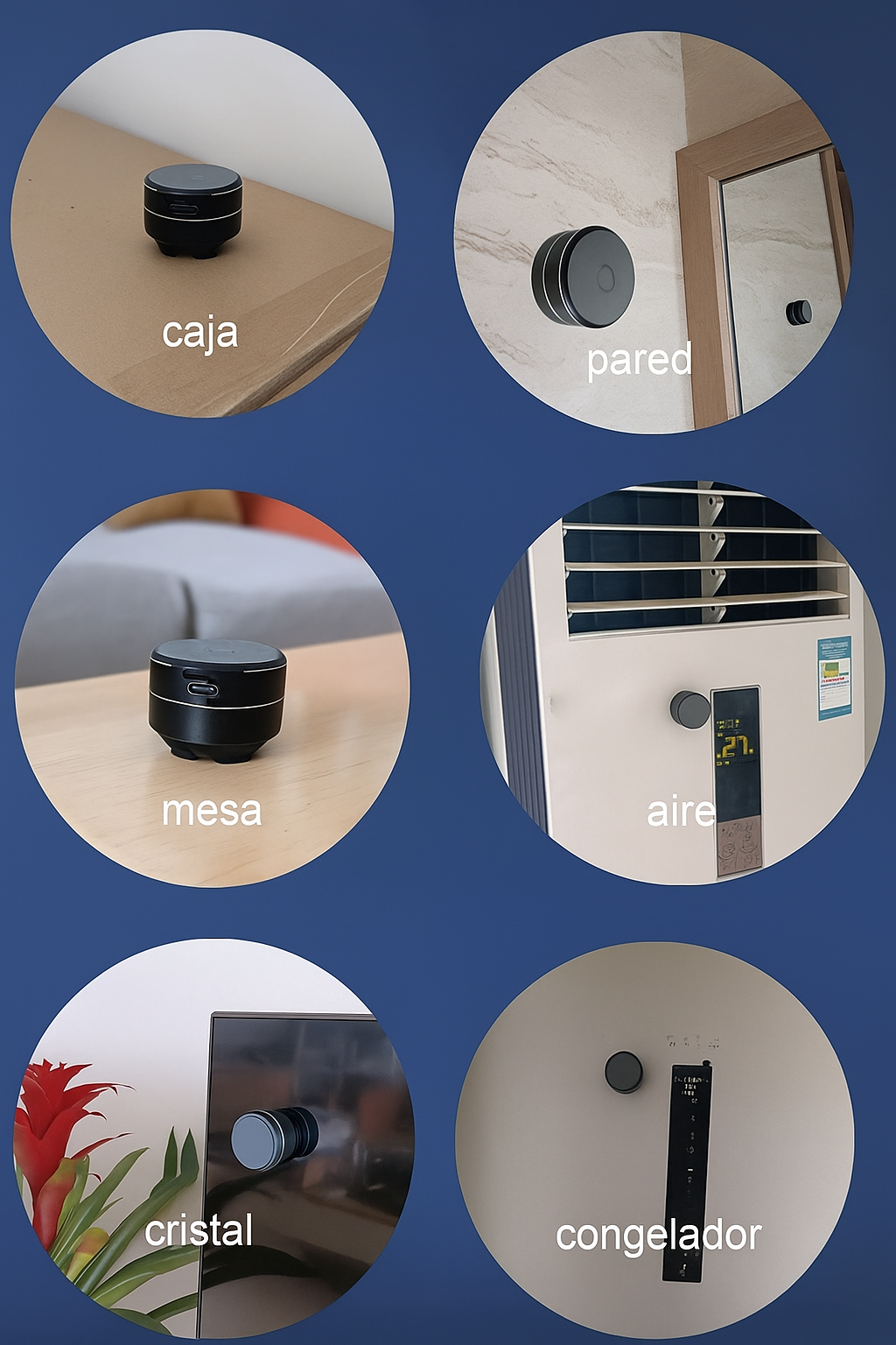 Mini altavoz de contacto